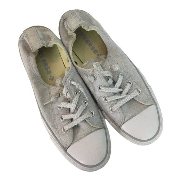 Converse All Star Women Grey Size 9.5 - Picture 1 of 6